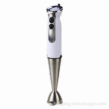 Deluxe Hand Blender with 800W DC Motor and Blue Light